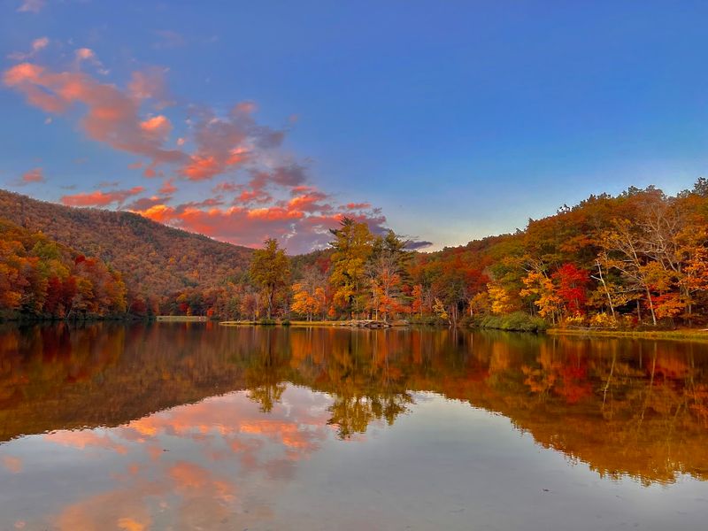 Lower Sherando Lake, the Crown of the Blue Ridge