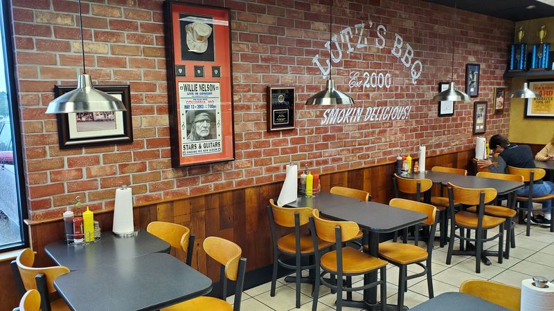 Lutz's BBQ in Jefferson City Smokes Pork Steaks Over Hickory