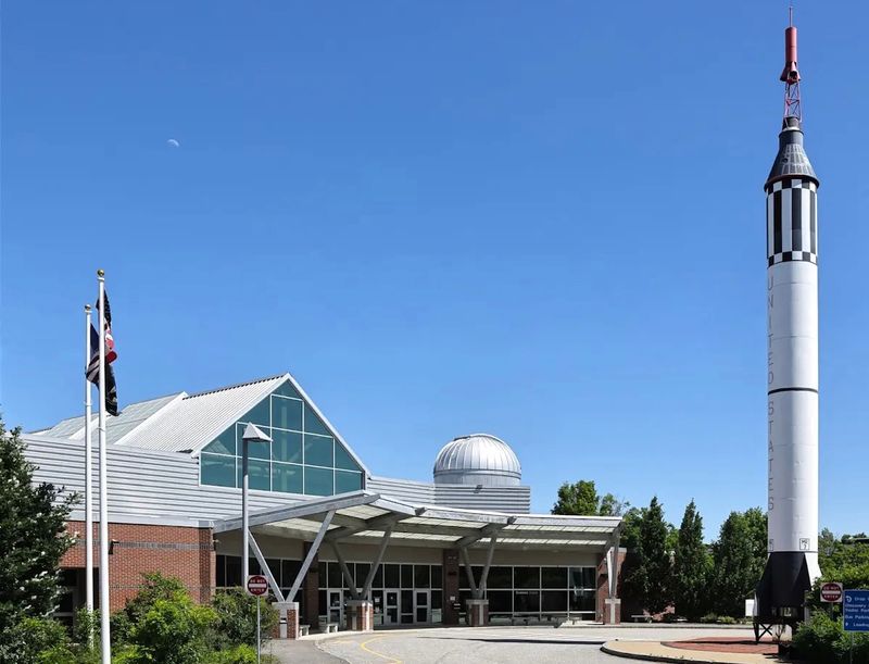 McAuliffe-Shepard Discovery Center Rocket in Concord McAuliffe-Shepard Discovery Center Rocket in Concord