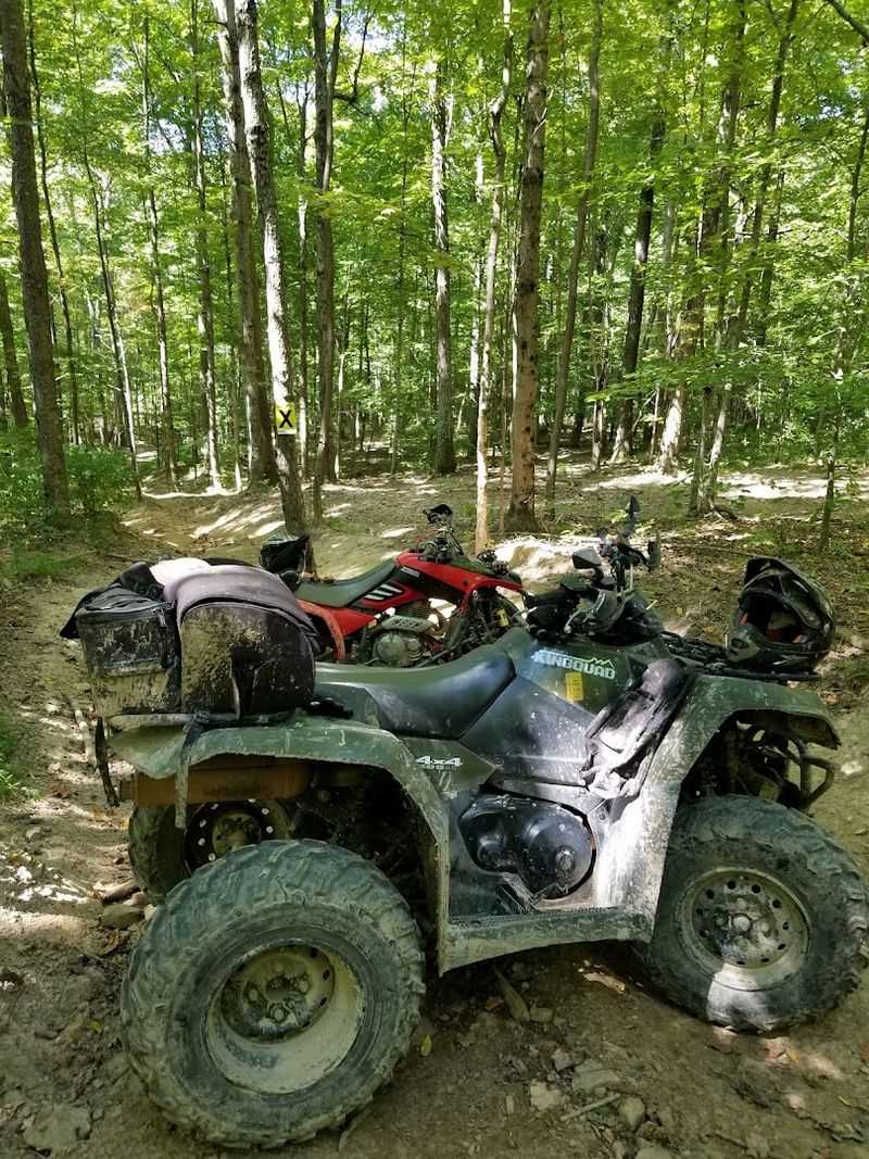 Miles of Marked Trails Through Wooded Terrain