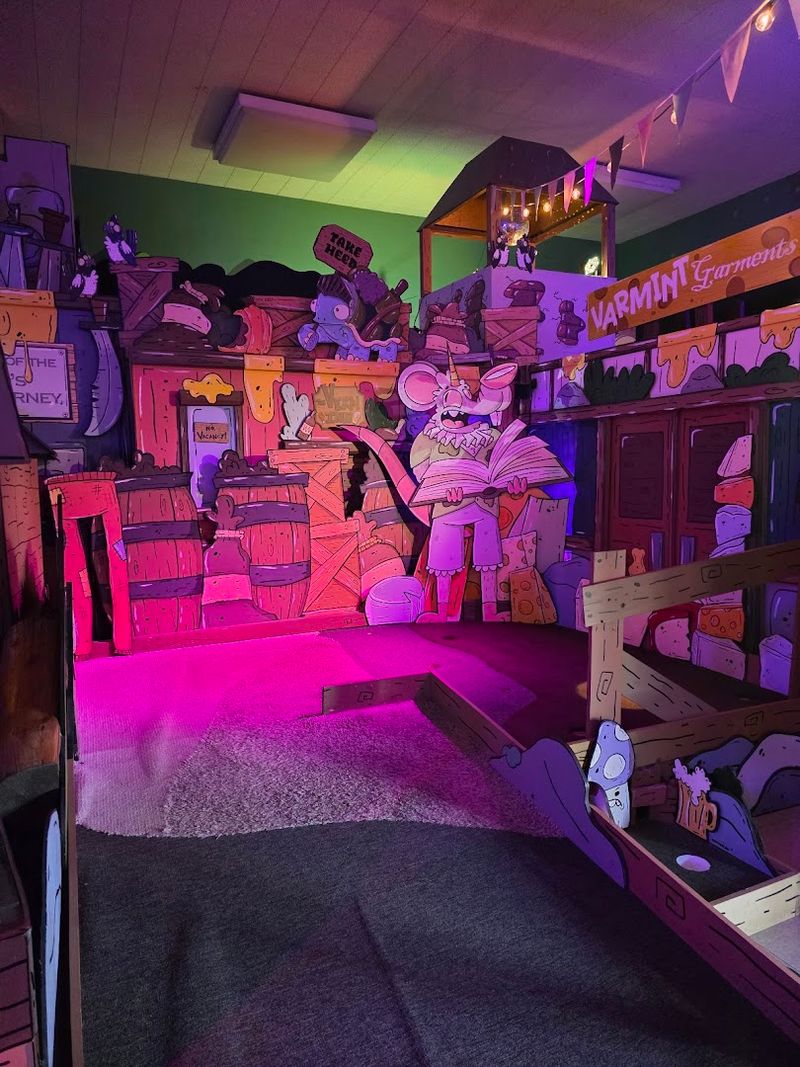 Mini Golf Next Door That Matches The Magic