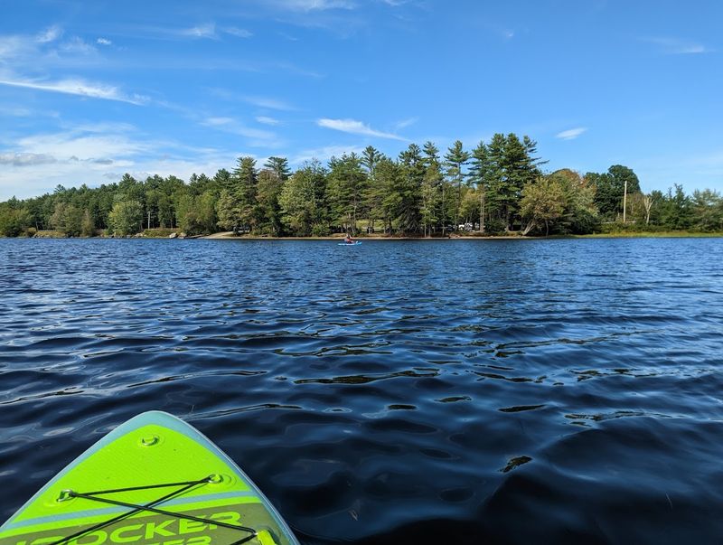 Mollidgewock State Park for Camping and Kayak Rentals