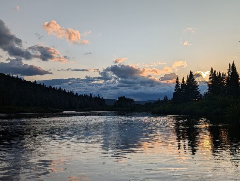 Camping Along The Waterway: Sleeping Under Northern Maine Stars