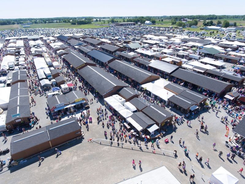 Nearly 700 Vendor Booths Packed With Everything Imaginable