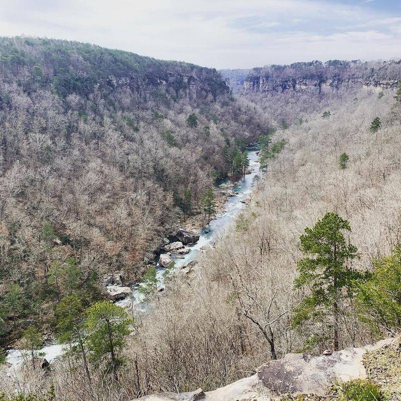 One Of The Deepest Canyons In The Southeast Surrounds You