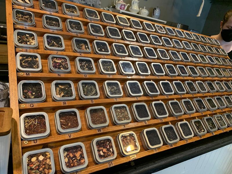 Over 140 Whole-Leaf Teas and a Sniffing Board to Match Over 140 Whole-Leaf Teas and a Sniffing Board to Match