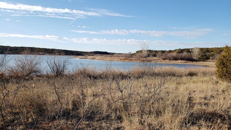 Pease River in North Texas