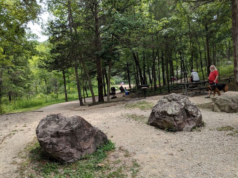 Picnicking and Relaxing at the Site