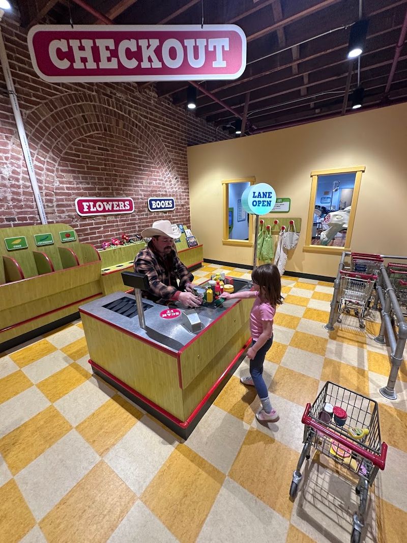 Pretend Play Upstairs and the Market Section