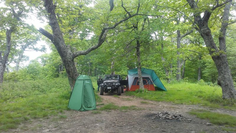 Primitive Camping Under an Appalachian Sky