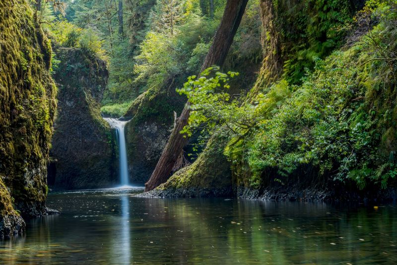 Punchbowl Falls, Eagle Creek, Columbia River Gorge, Oregon