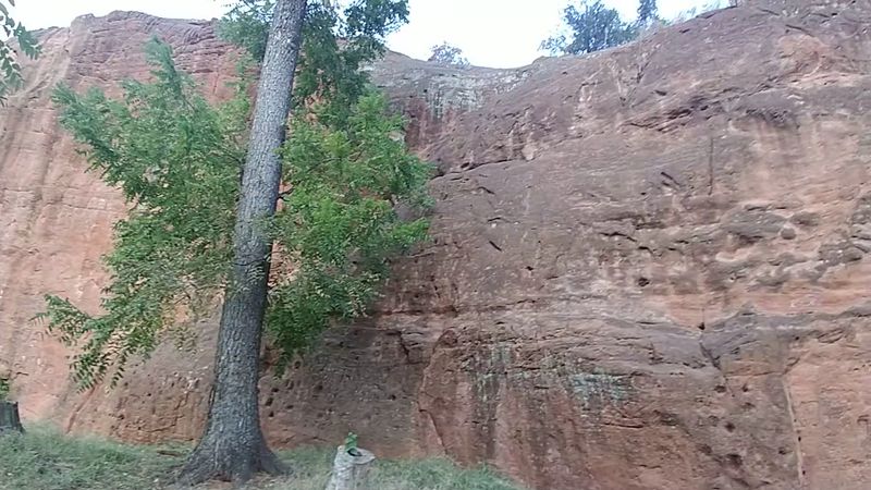 Rappelling the Red Walls: Vertical Adventure on Sandstone