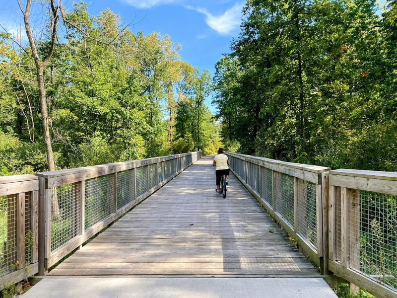 Riding Through Indiana Dunes National Park