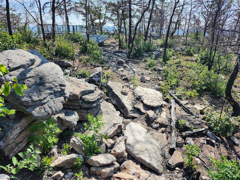 Rocky Outcrops Beyond the Pavement