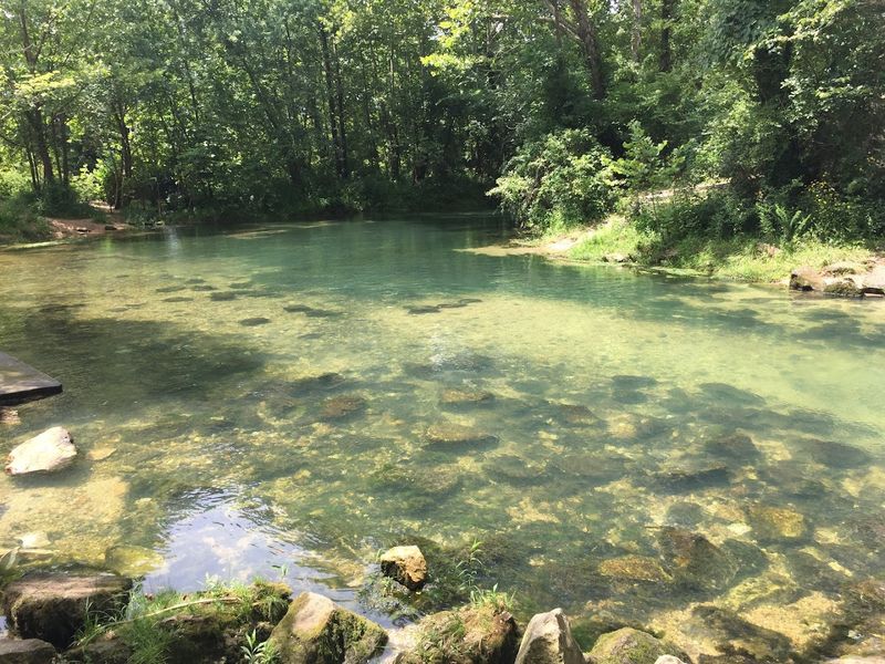 Roubidoux Spring Pool, Laughlin Park, Waynesville, Missouri