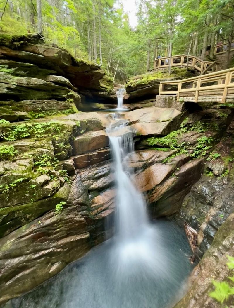 Sabbaday Falls, Kancamagus Highway, White Mountain National Forest