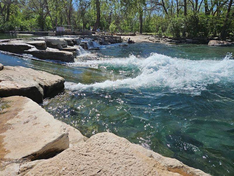 San Marcos River, Rio Vista Park, San Marcos, TX