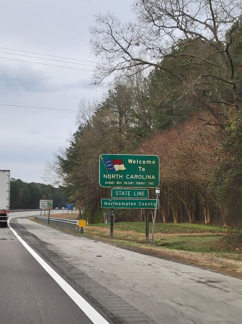 Satan's Bridge at the Virginia-North Carolina State Line