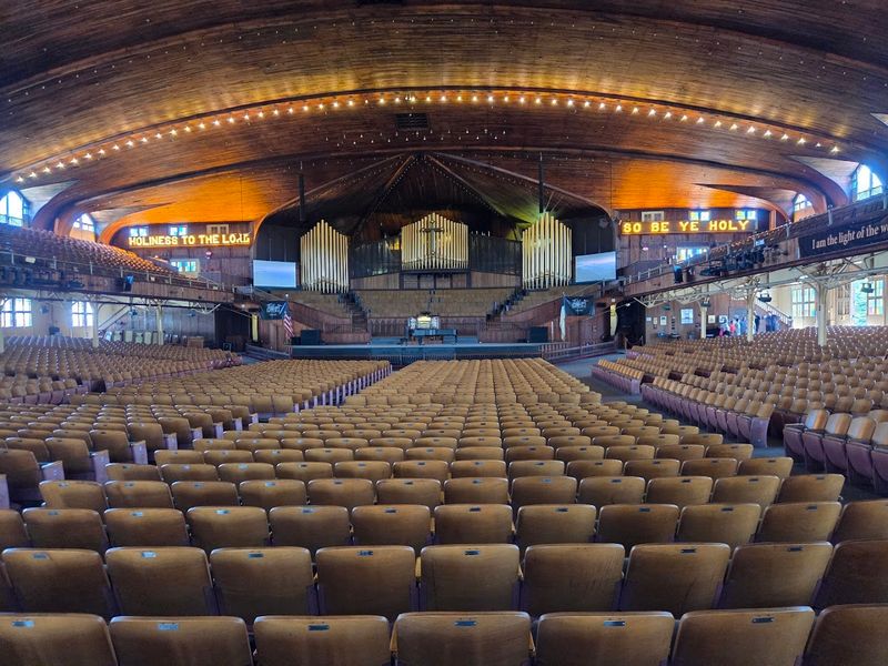 Seating for Thousands Under One Wooden Roof