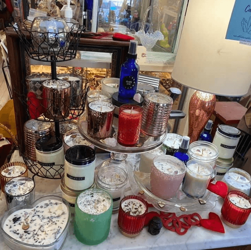 Soy Candles, Bath Salts, and Botanical Creations by Abby Rose