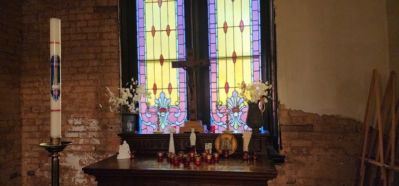 Stained Glass That Crossed a Blockade to Get Here