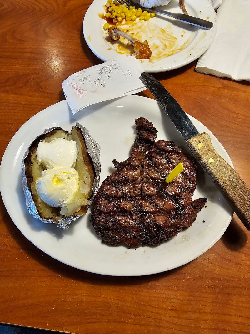 Steaks and Entrees Come With the Buffet Already Included