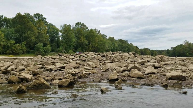 Stone Holes in the Riverbed That Tell the Town's Whole Story