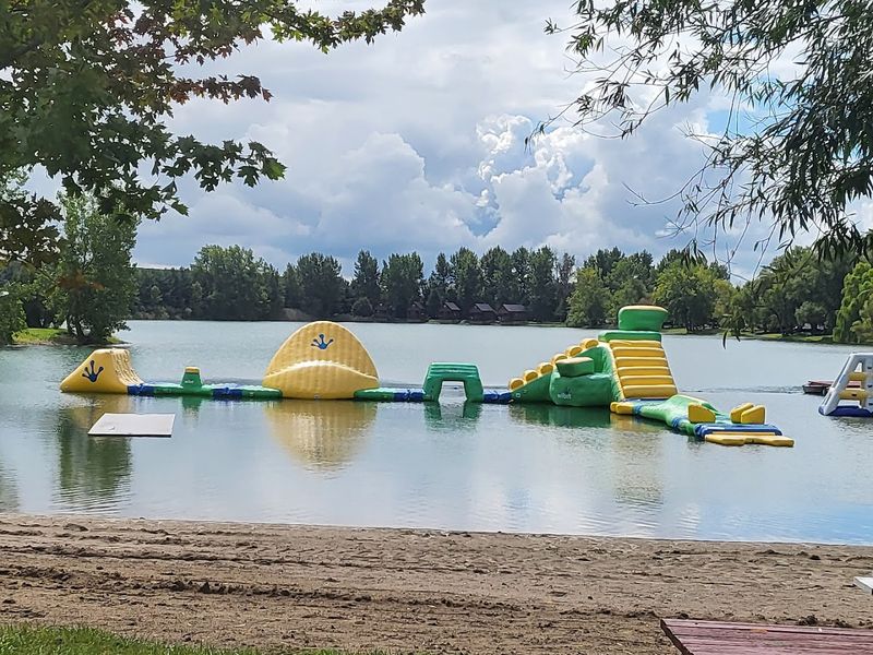 Summer Beach Family Fun Zone Packed With Inflatables Kids Will Love Summer Beach Family Fun Zone Packed With Inflatables Kids Will Love
