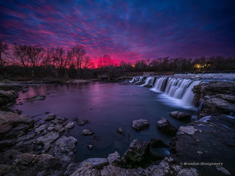 Sunrise and Sunset Views at Grand Falls Are Genuinely Magical