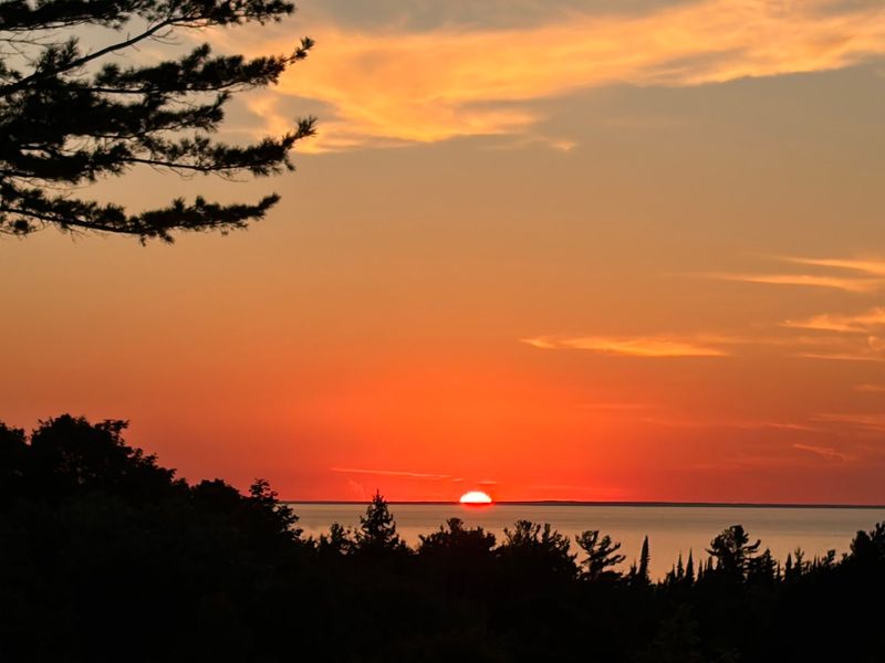 Sunset From The Garden Wall