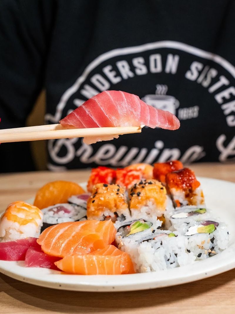 Sushi at a Buffet That Actually Holds Its Own Sushi at a Buffet That Actually Holds Its Own