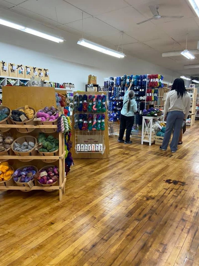 Sweet Pea Fiber, the Yarn Shop Living Inside the Studio