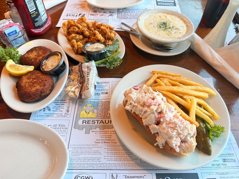 Taste of Maine Restaurant, Woolwich, Maine