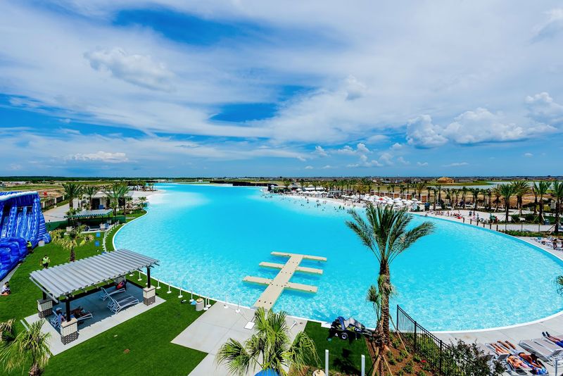 The 12-Acre Crystal Lagoon That Anchors Everything