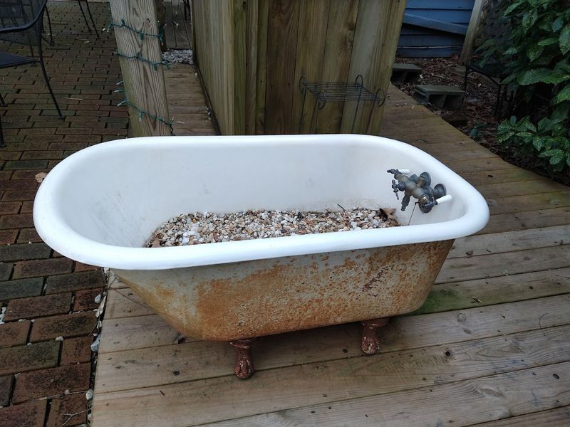 The 1833 Smokehouse Hot Tub Known as Cooper's Springs