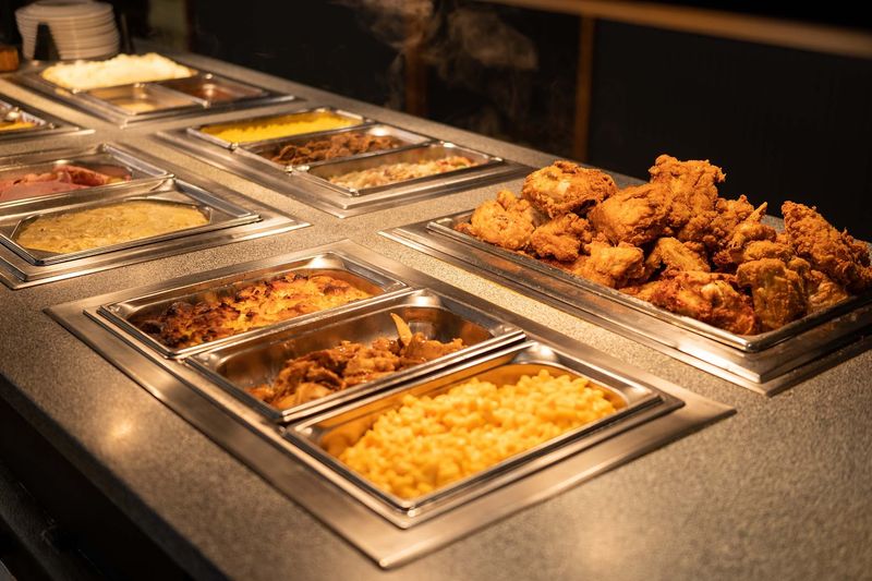 The 50-Item All-You-Can-Eat Buffet Is the Real Star of the Show