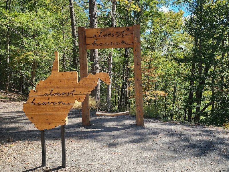 The Almost Heaven Swing and Picnic Area