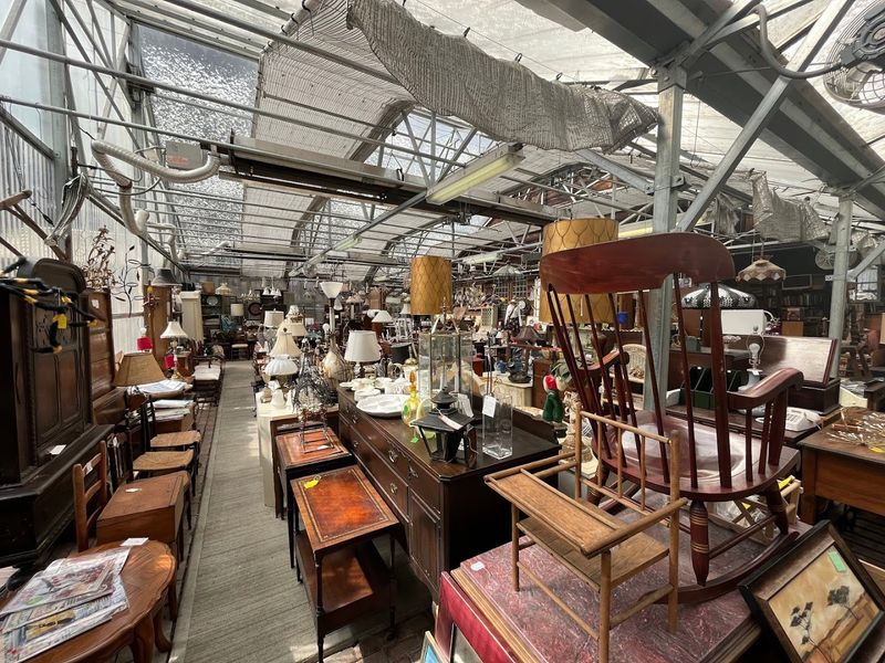 The Antique Shop Housed in the Historic Demaree House and Barn