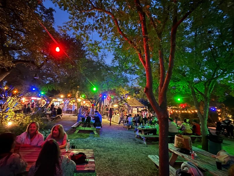 The Biergarten Nestled Under Oak Trees Is Its Own Kind of Magic