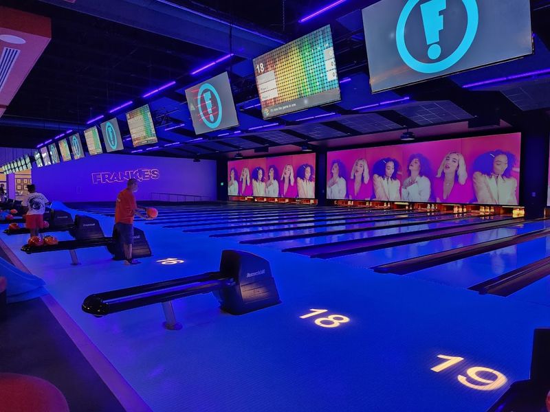 The Bowling Area Has A Cooler Vibe Than You Might Expect