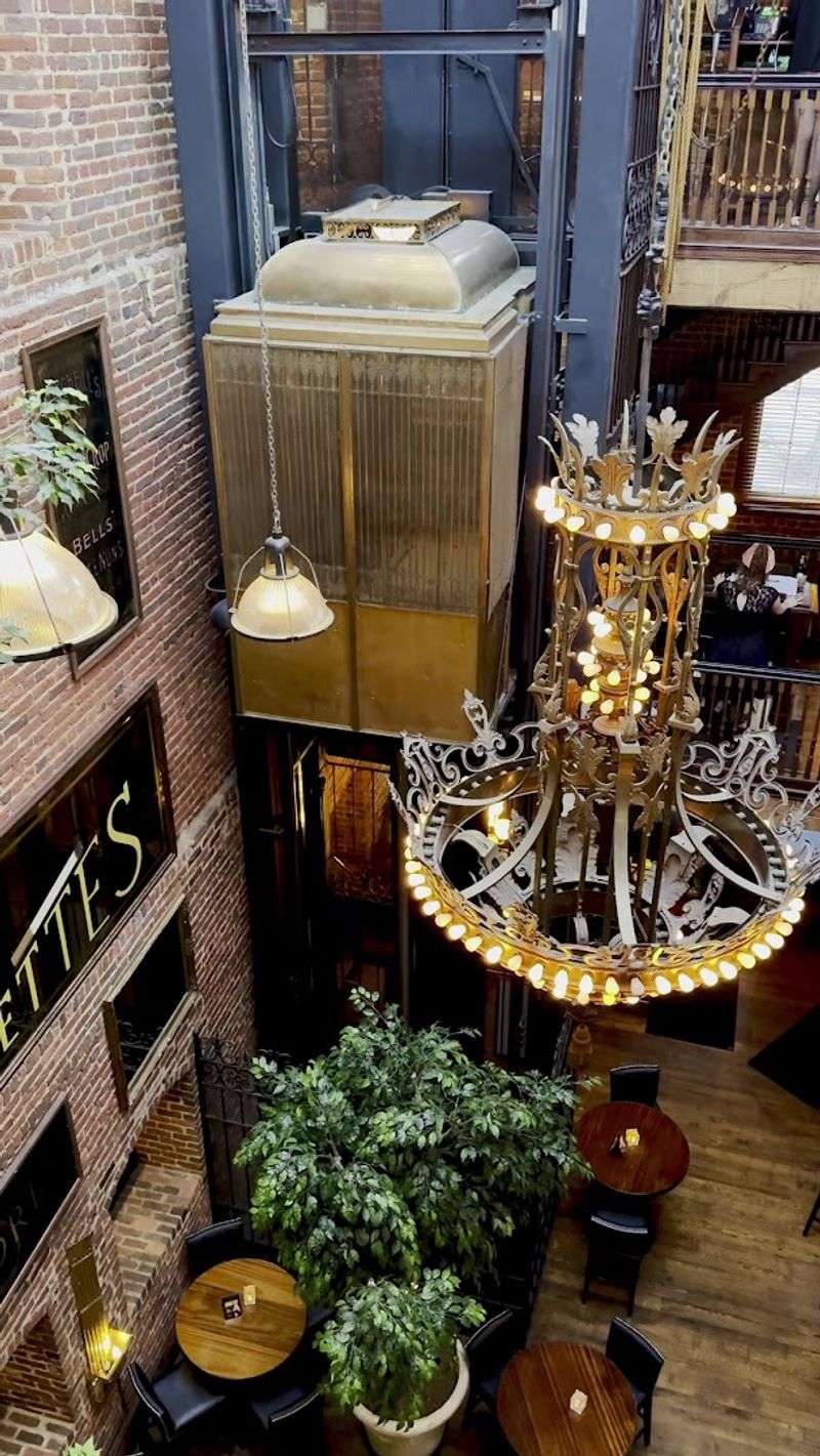 The Brass Elevator That Steals Every Entrance