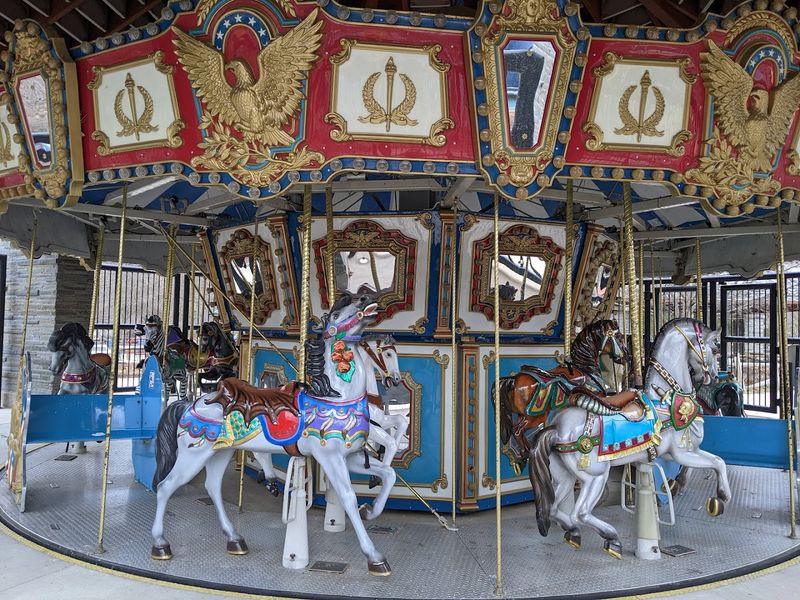 The Carousel That Spins at Ground Level