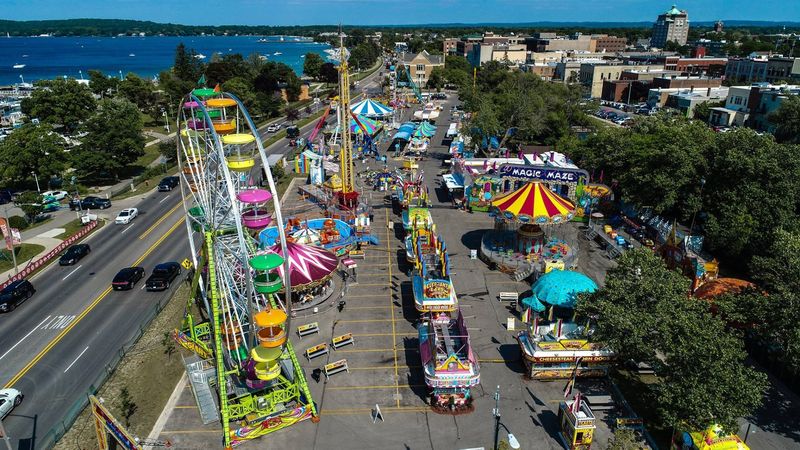 The Cherry Royale Parade and the Heart of Downtown Traverse City