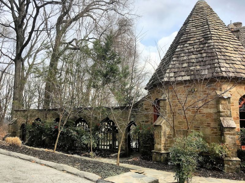 The Cloistered Garden and Its Covered Walkway