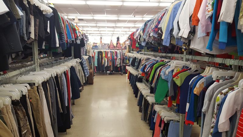 The Clothing Section That Could Fill a Boutique