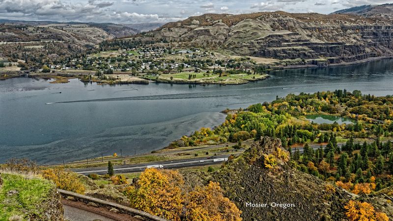 The Columbia River Views Right in Town