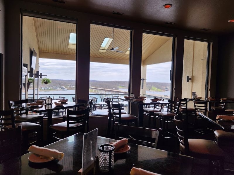 The Dining Room With a View Through Every Window