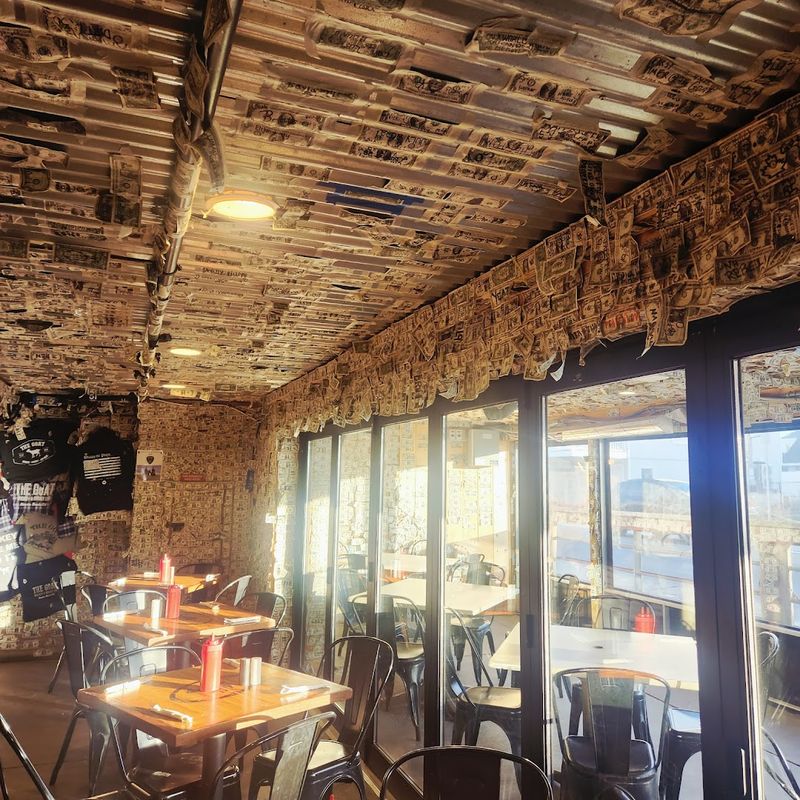 The Dollar Bill Walls Are a Whole Experience on Their Own
