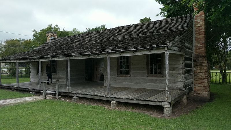 The Eggleston Log Cabin, Gonzales's Oldest Standing Structure