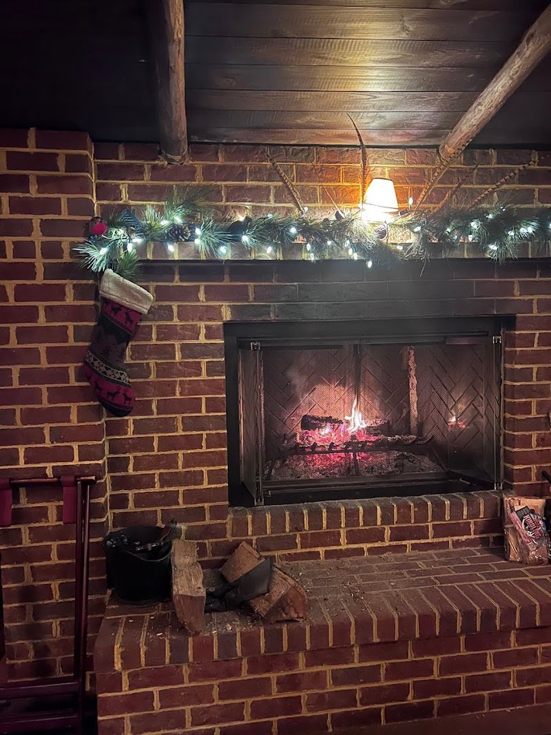 The Fireplace That Sets the Whole Mood